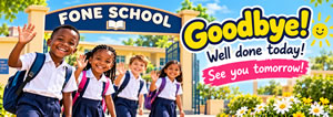 Goodbye from Fone School